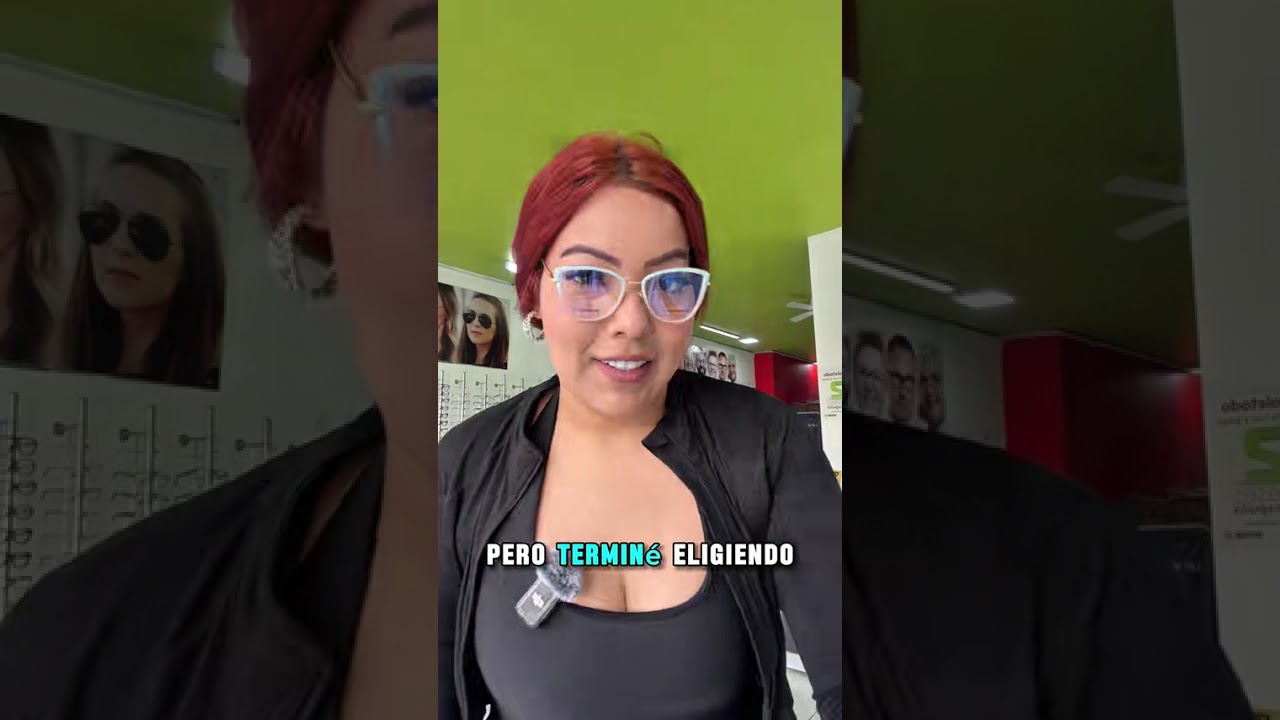 Por fin, cambié mis lentes. ￼#clips  óptica hospital de lente.