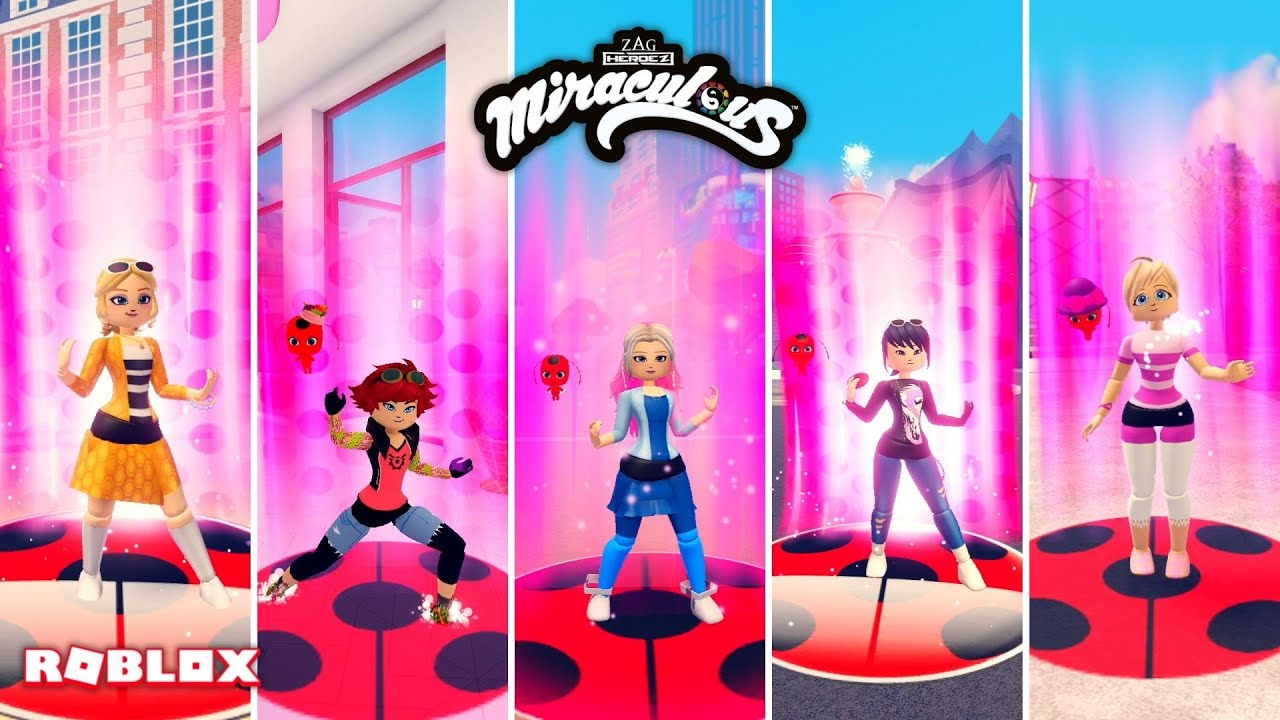 *DOLL BODY*🐞 TRANSFORMAÇÕES INÉDITAS no MIRACULOUS RP!!! - Roblox