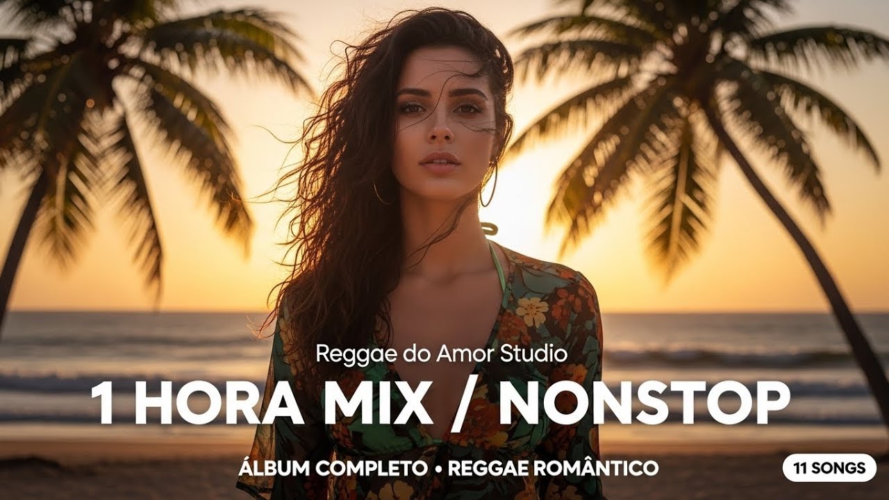 CÉU DOURADO 🌅 1 HORA MIX | Reggae Romântico Brasileiro • Reggae do Amor (NONSTOP)