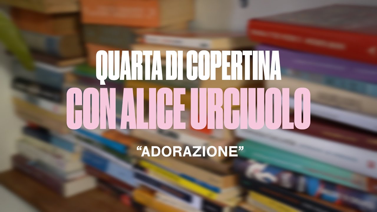 Quarta Di Copertina, ALICE URCIUOLO
