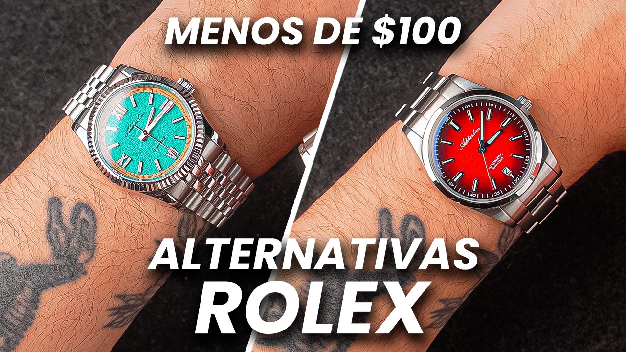 2 Alternativas a Rolex por Menos de $100 Dolares