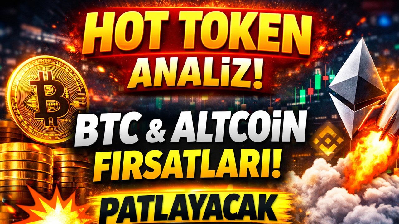 HARİKA! 🤩 Hot Token Analiz 2026: Altcoin ve Bitcoin G&uuml;ncel Kripto Analiz, Yatırım Fırsatları