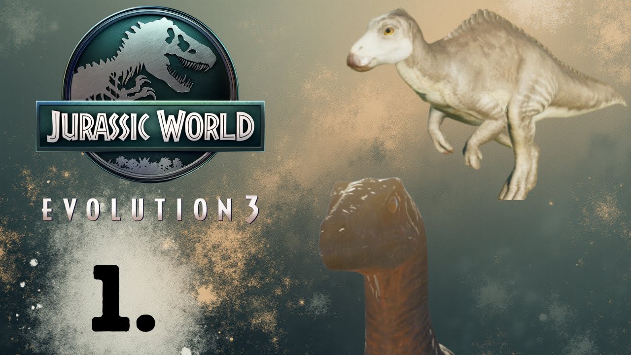 JURASSIC WORLD EVOLUTION 3 CAMPAIGN #1 (NO COMMENTARY) - A NEW BEGINNING