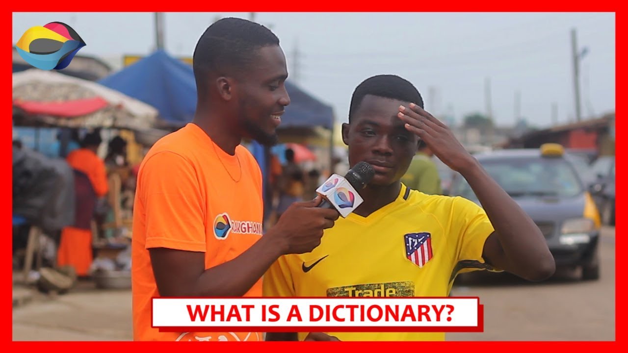 What is a DICTIONARY? | Street Quiz | Funny African Videos | Funny Videos | African Comedy