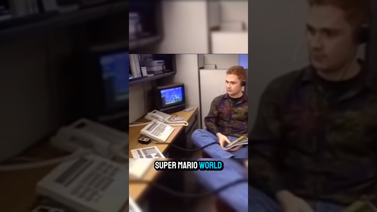 Nintendo Power Line Counselor Solves Super Mario Bros Rare Vintage Footage #nintendo #supermariobros