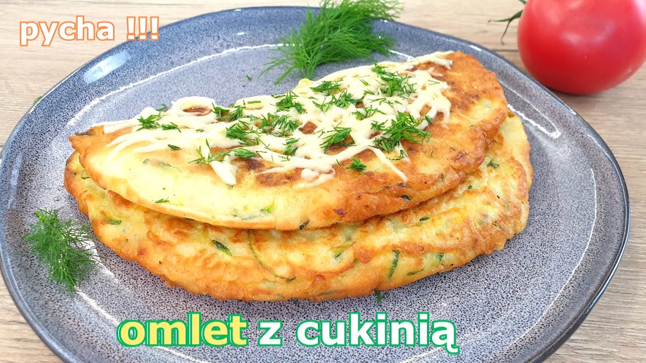Невероятно вкусный Омлет с кабачками 👌 быстрый, теплый завтрак, ужин или обед за несколько минут
