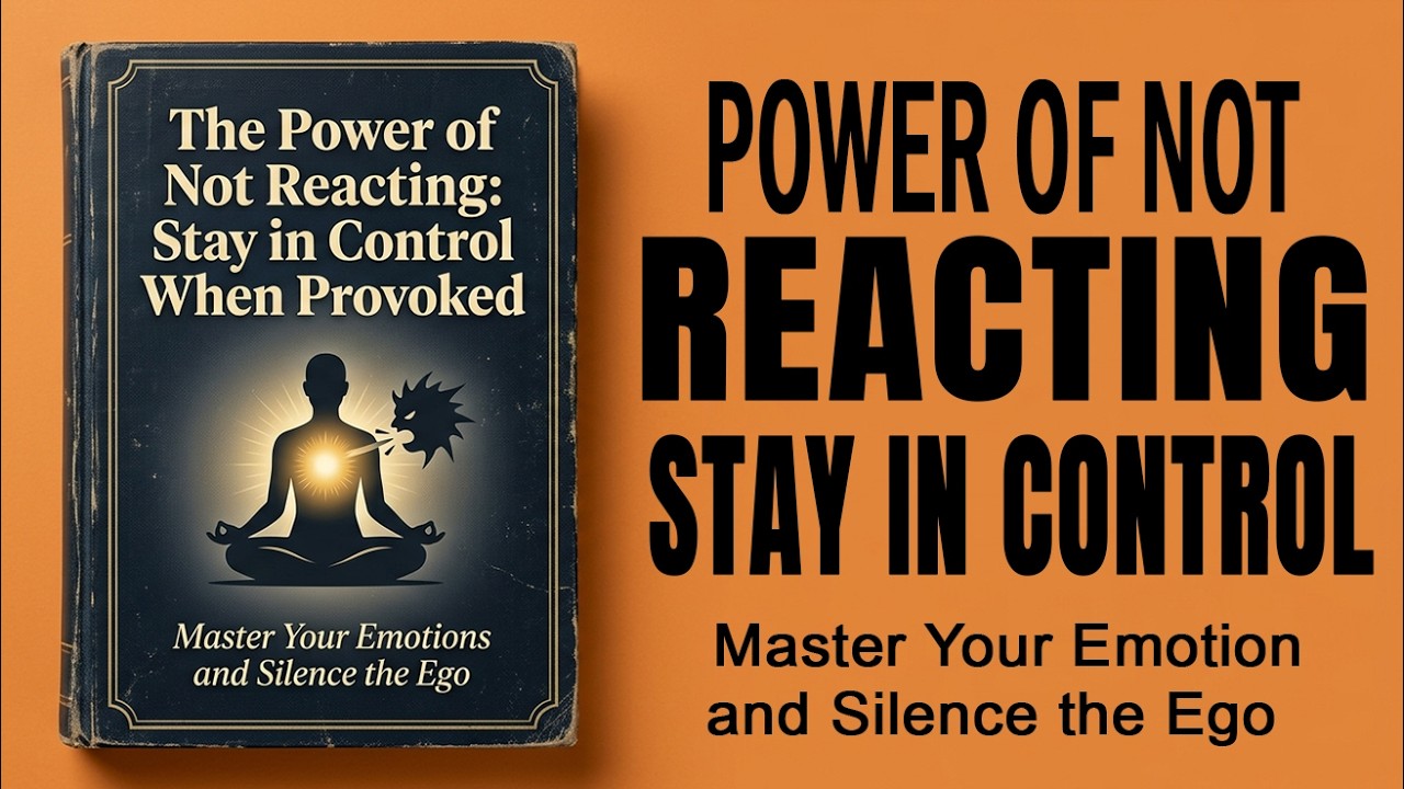 The Power of Not Reacting: Stay in Control When Provoked | Audiobook
