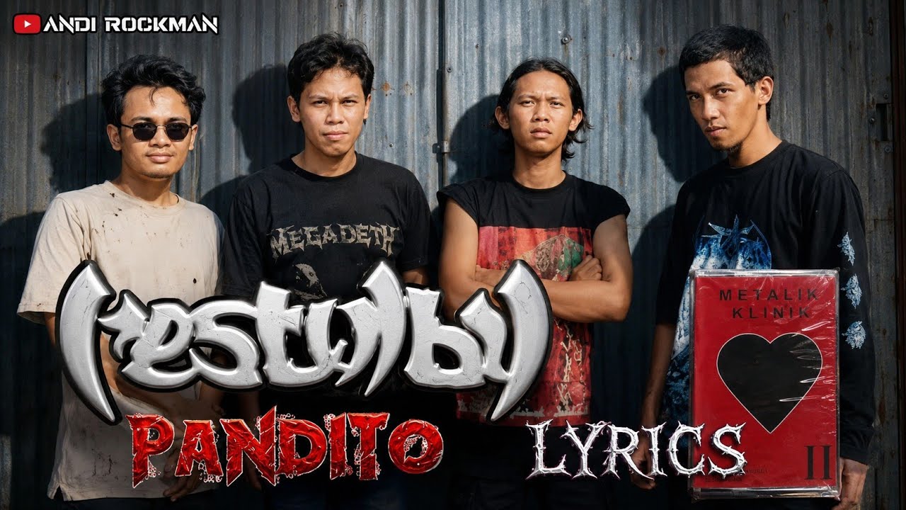 RESTU IBU - Pandito + Lyrics (1998) Metalik Klinik 2 [Thrash Metal Indonesia]