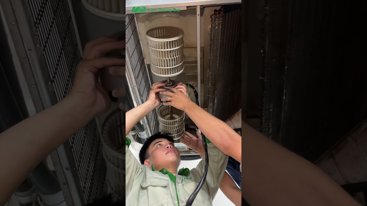 Vệ sinh máy lạnh giấu trần Daikin chi tiết