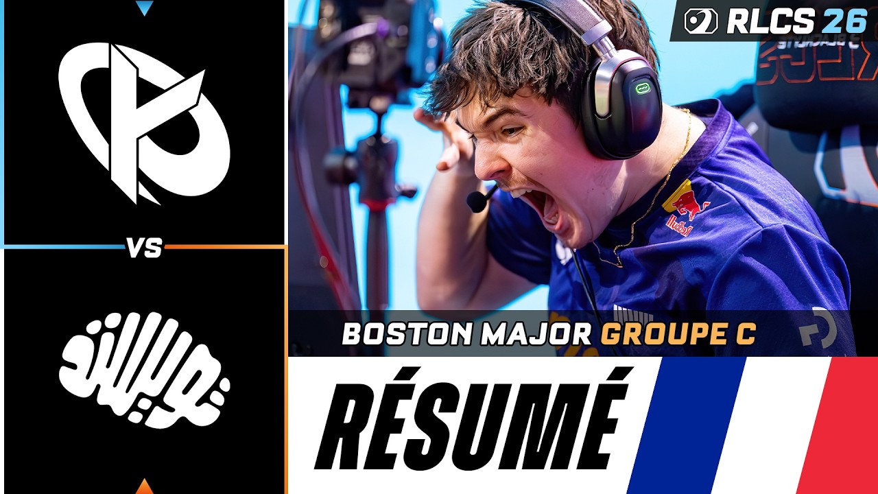 KCORP vs TWISTED MINDS | RÉSUMÉ - BOSTON MAJOR RLCS 2026
