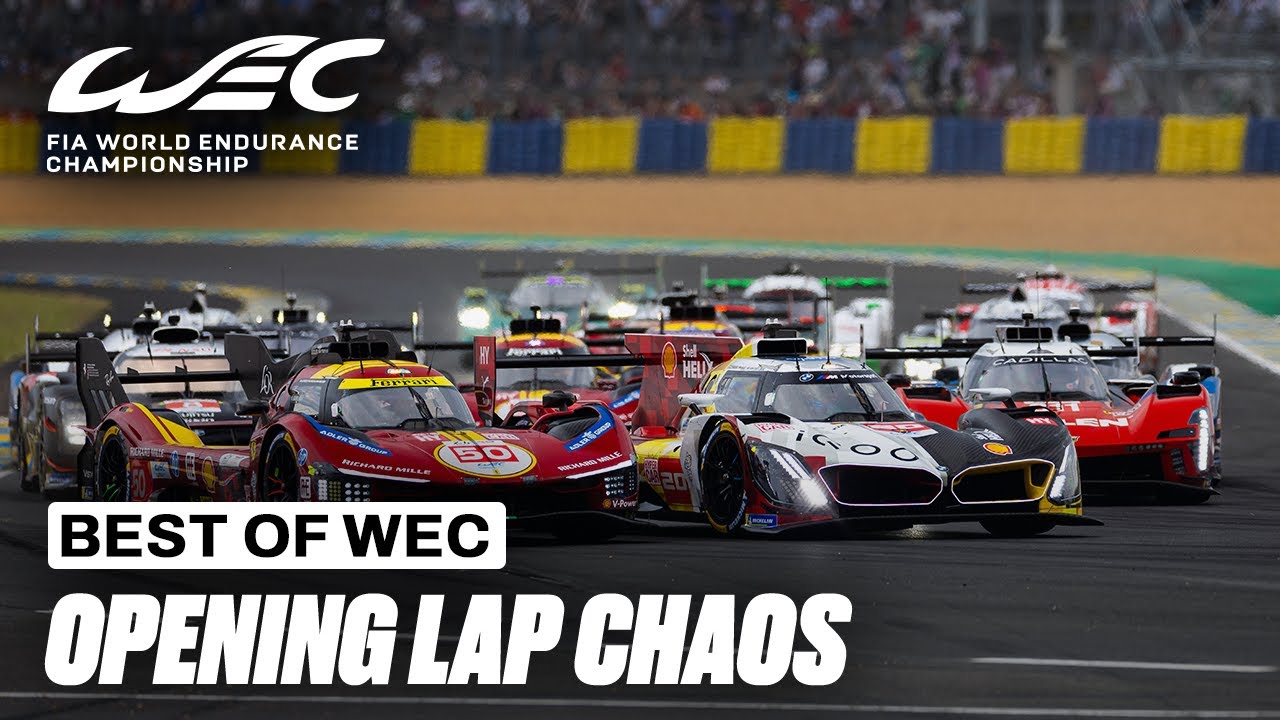 The Most Exciting Opening Laps | FIA WEC