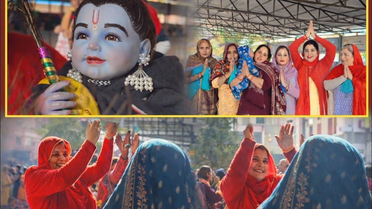 Aaj kha gaye darshan karne 🤔aur mummy ne kiya dance 😍😇