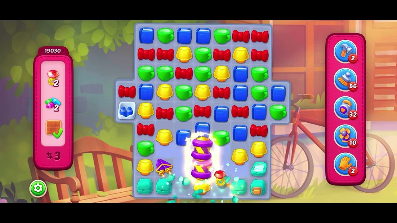 Homescapes level 19030 super hard 