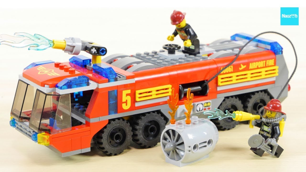 レゴ シティ エアポートファイヤートラック 60061　空港用大型化学消防車　／ LEGO City Great Vehicles Airport Fire Truck