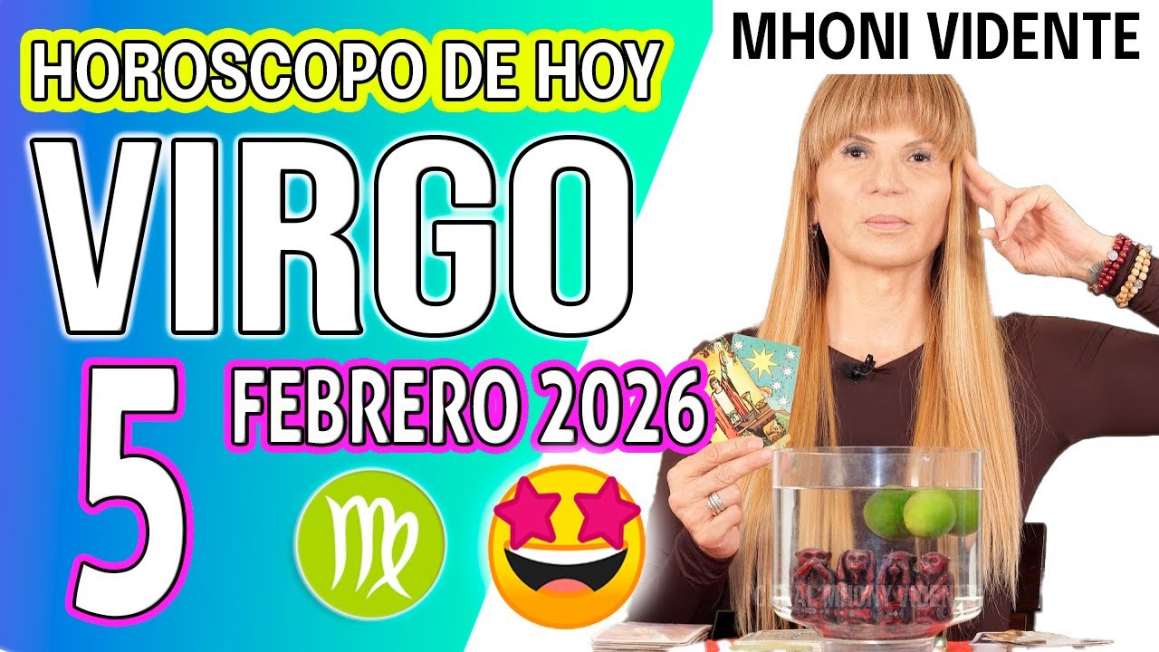 VIRGO ♍ LLEGA FUERTE TU EPOCA DE ABUNDANCIA💲 HOROSCOPO De Hoy 5 de FEBRERO 2026 Mhoni Vidente
