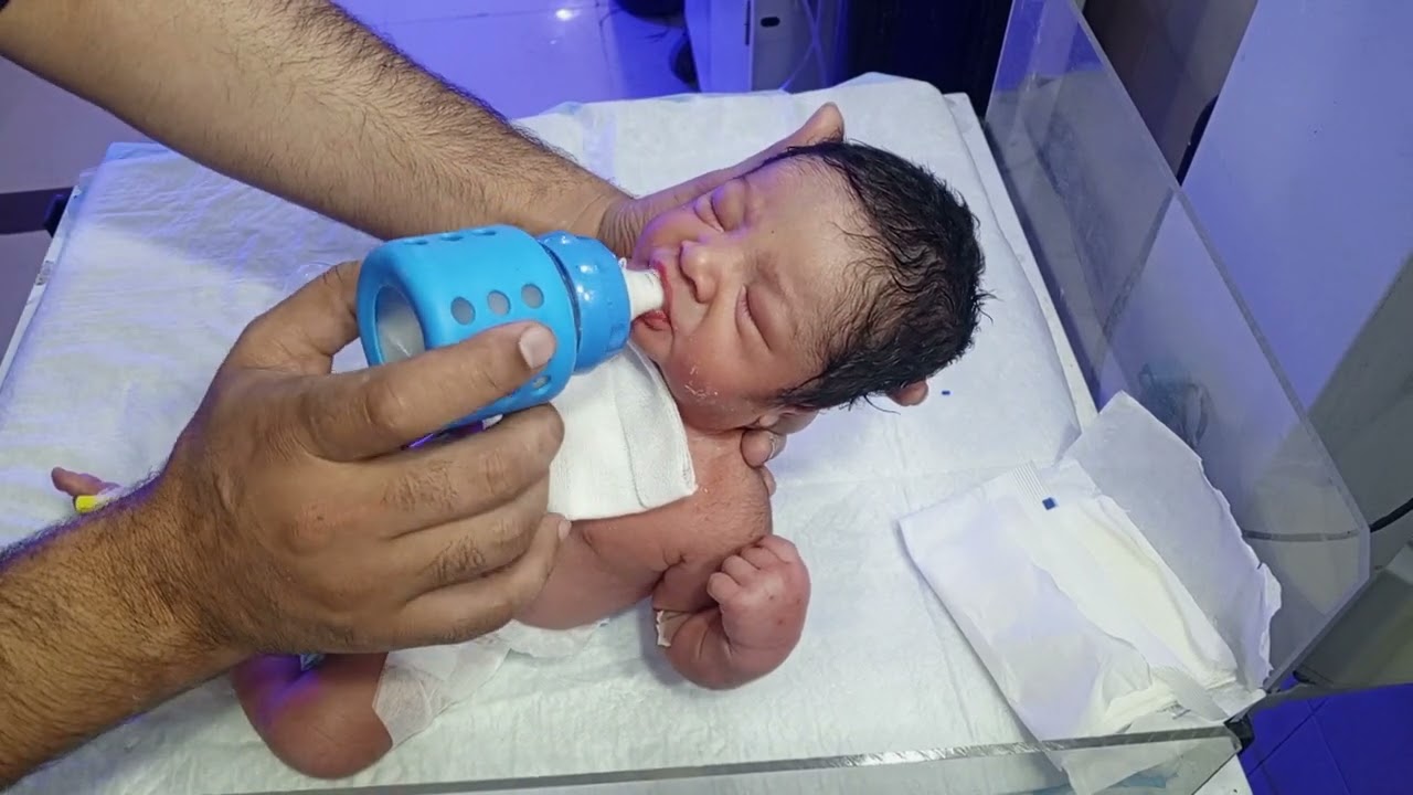 First Trial Bottle Feeding in NICU  Newborn Baby Care & Assessment Guide