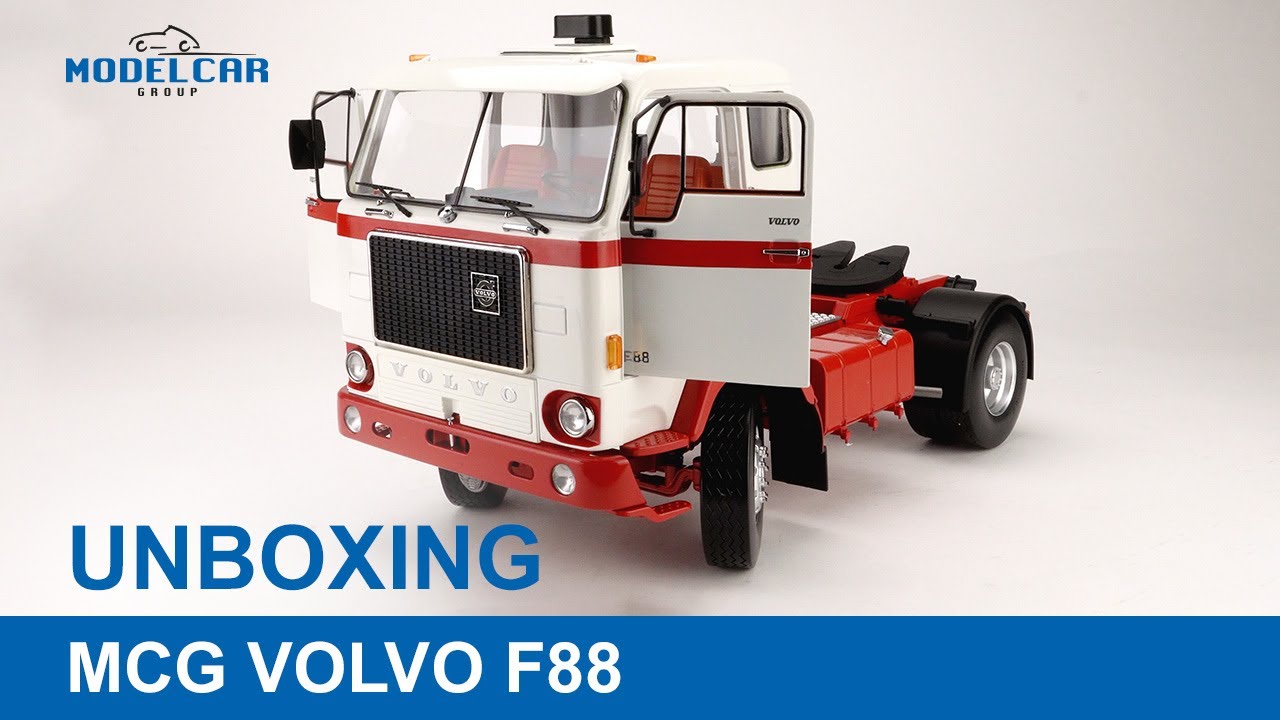 MCG Unboxing 1:18 Volvo F88 ModelCarGroup