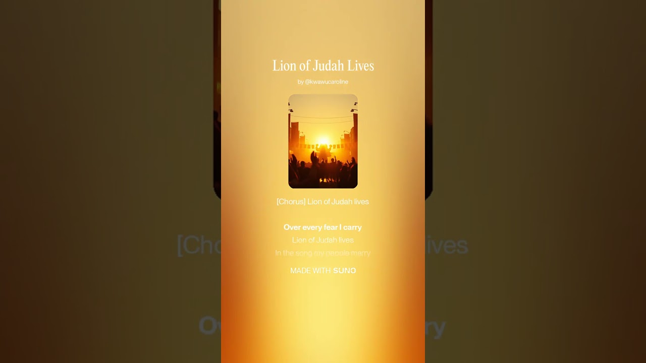 Lion of Judah Lives | afropop gospel