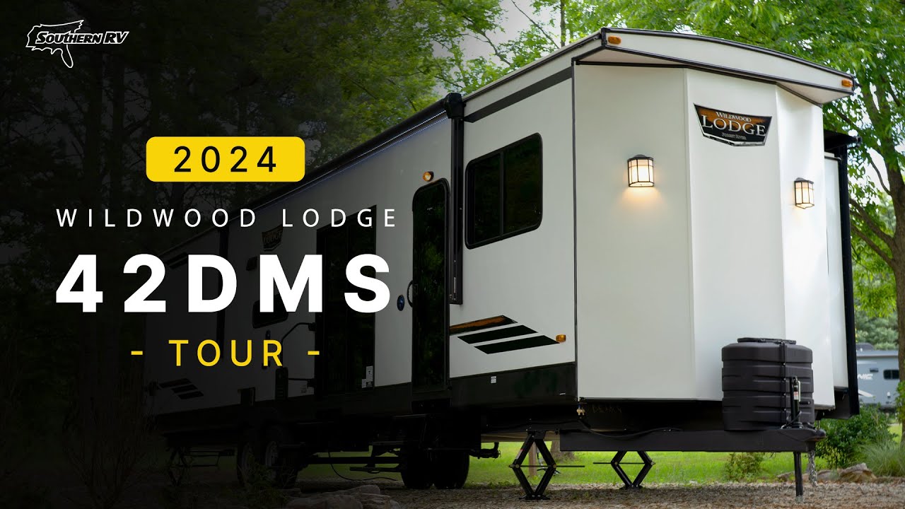 2024 Forest River Wildwood Lodge 42DMS 2 Bed, 2 Bath Park Model at Southern RV