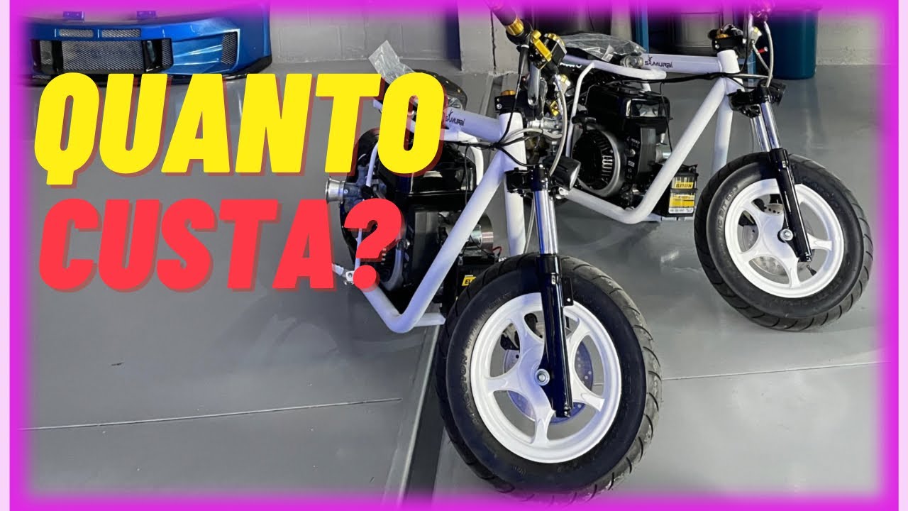 QUANTO CUSTA FAZER UMA MINI MOTO!