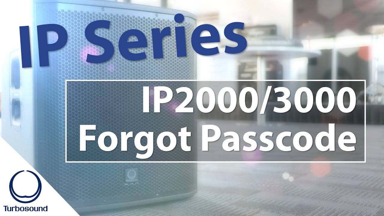 IP2000/3000 - How do I perform a factory reset and how do I reset the passcode?