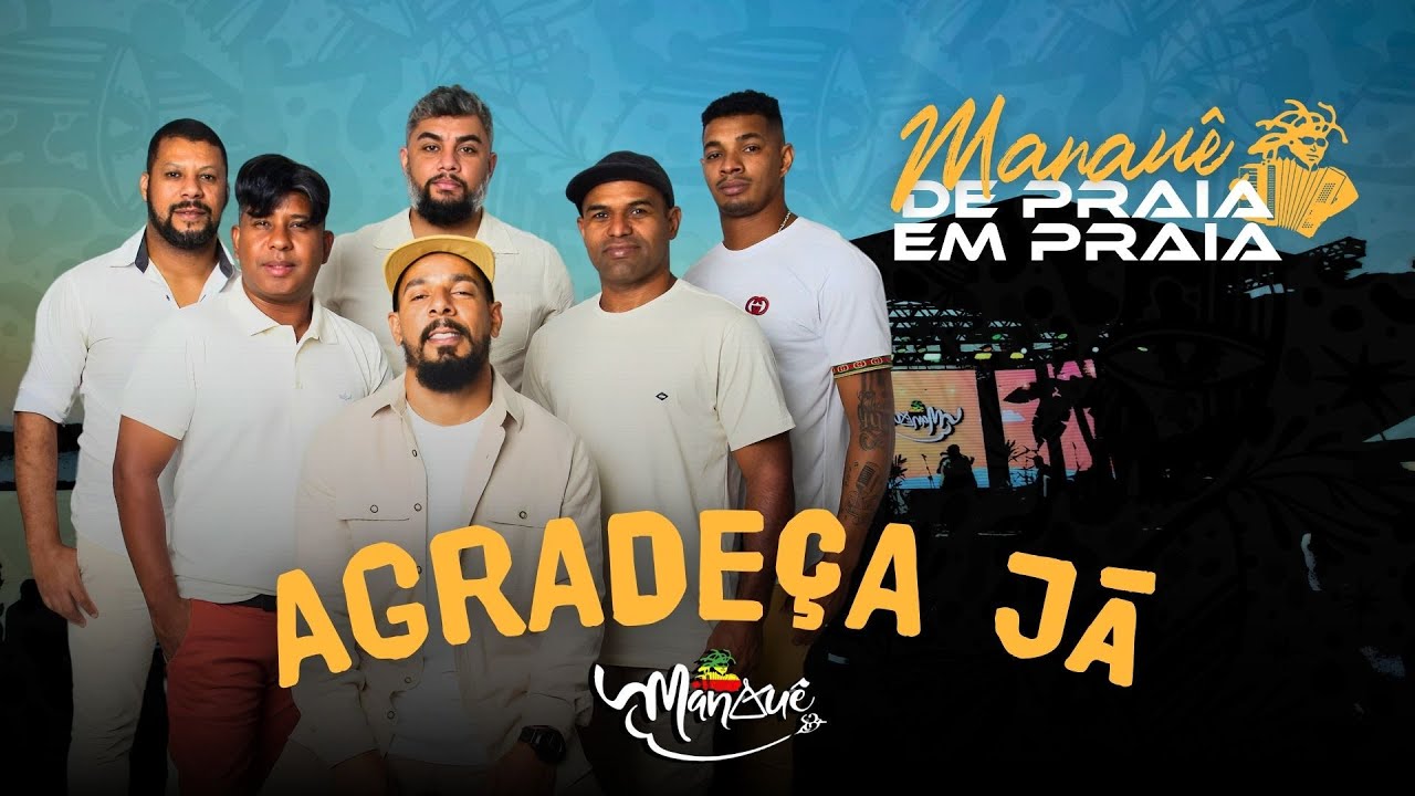 DVD Manauê De Praia Em Praia - Agradeça Já