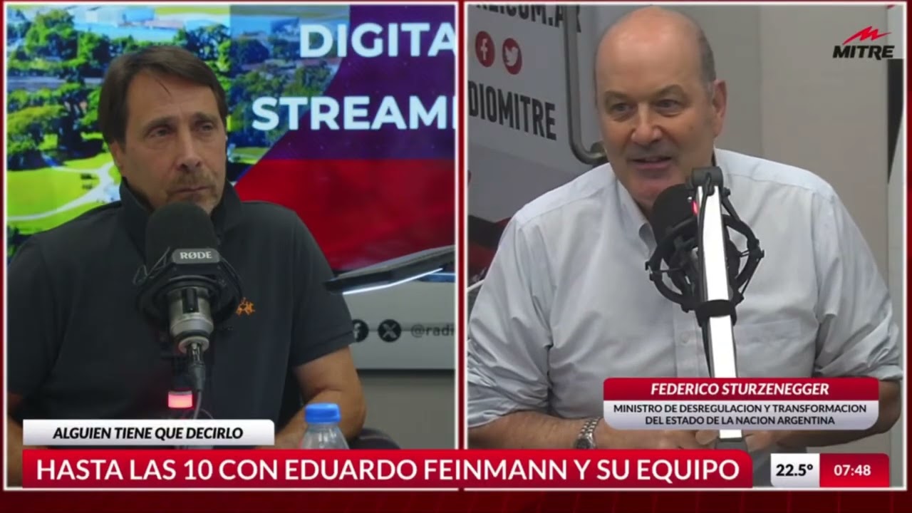 Entrevista al Ministro Sturzenegger en Radio Mitre 12/02/2026