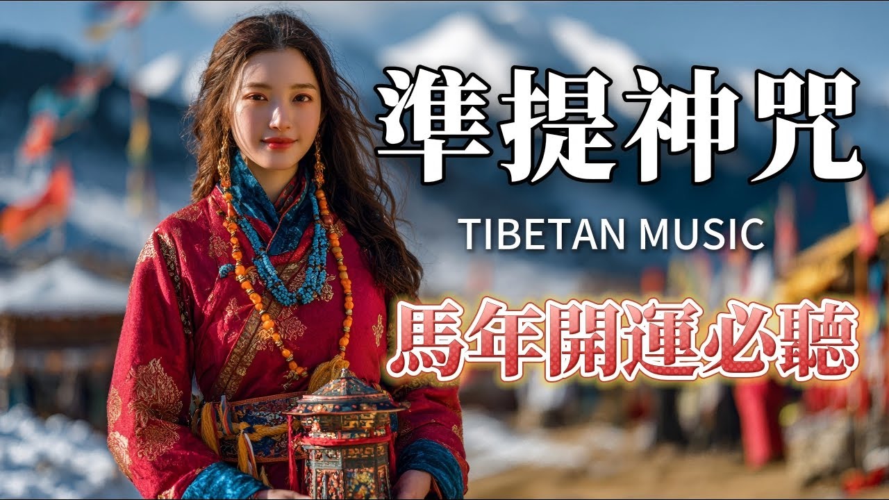 西藏梵音療癒｜準提神咒｜净障除碍・护持顺缘！2026馬年開運！事業騰飛，所求皆遂！ #疗愈歌曲 #music #tibetanmusic #音樂 #西藏颂钵 #西藏#天籟之聲#冥想音樂 #準提佛母