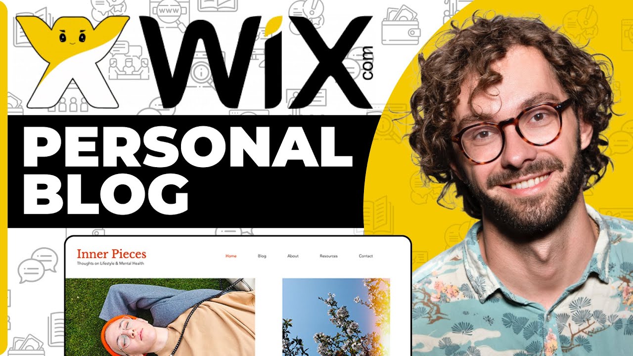 How To Make Personal Blog Website on Wix - Full Tutorial