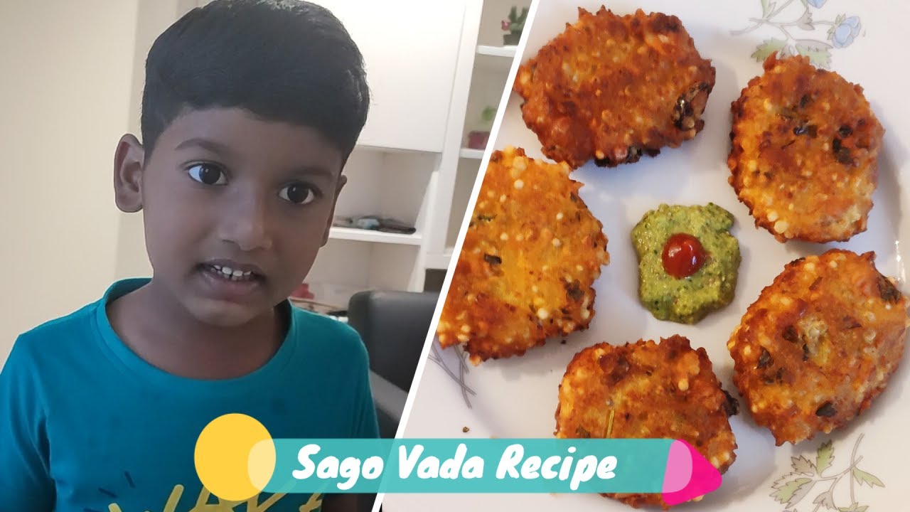 Sago Vada Recipe / How to Prepare Sago Vada / Easy Vada Recipe