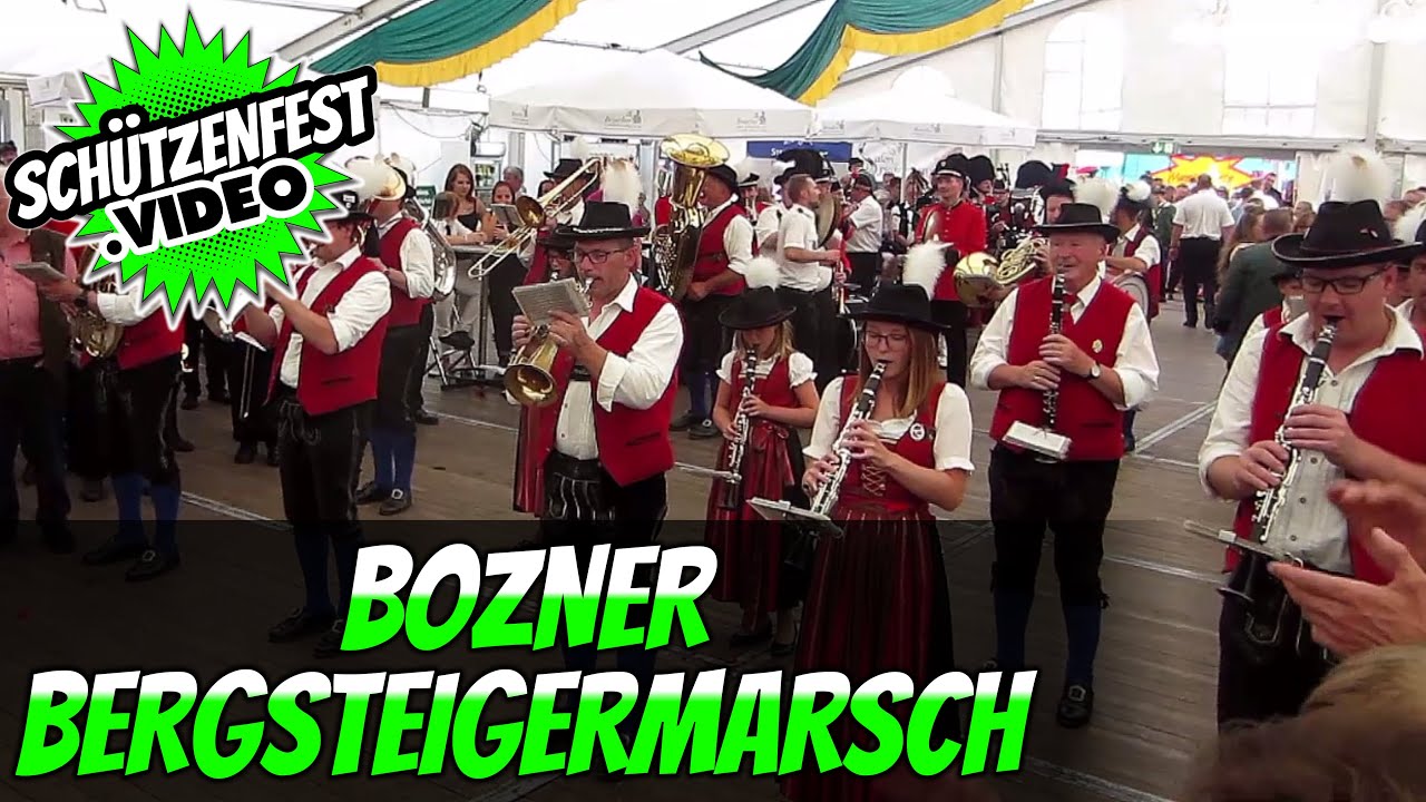 🟢 Bozner Bergsteigermarsch 🎼 | Trachtenkapelle Obervellach | Blasmusik | Schützenfest Deilinghofen