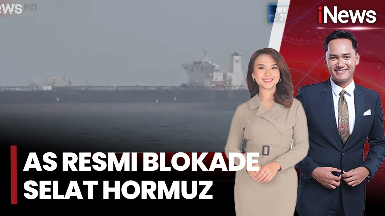 AS Resmi Blokade Selat Hormuz, Militer AS Berjaga di Selat Hormuz Lumpuhkan Jalur Vital Dunia | 15/4