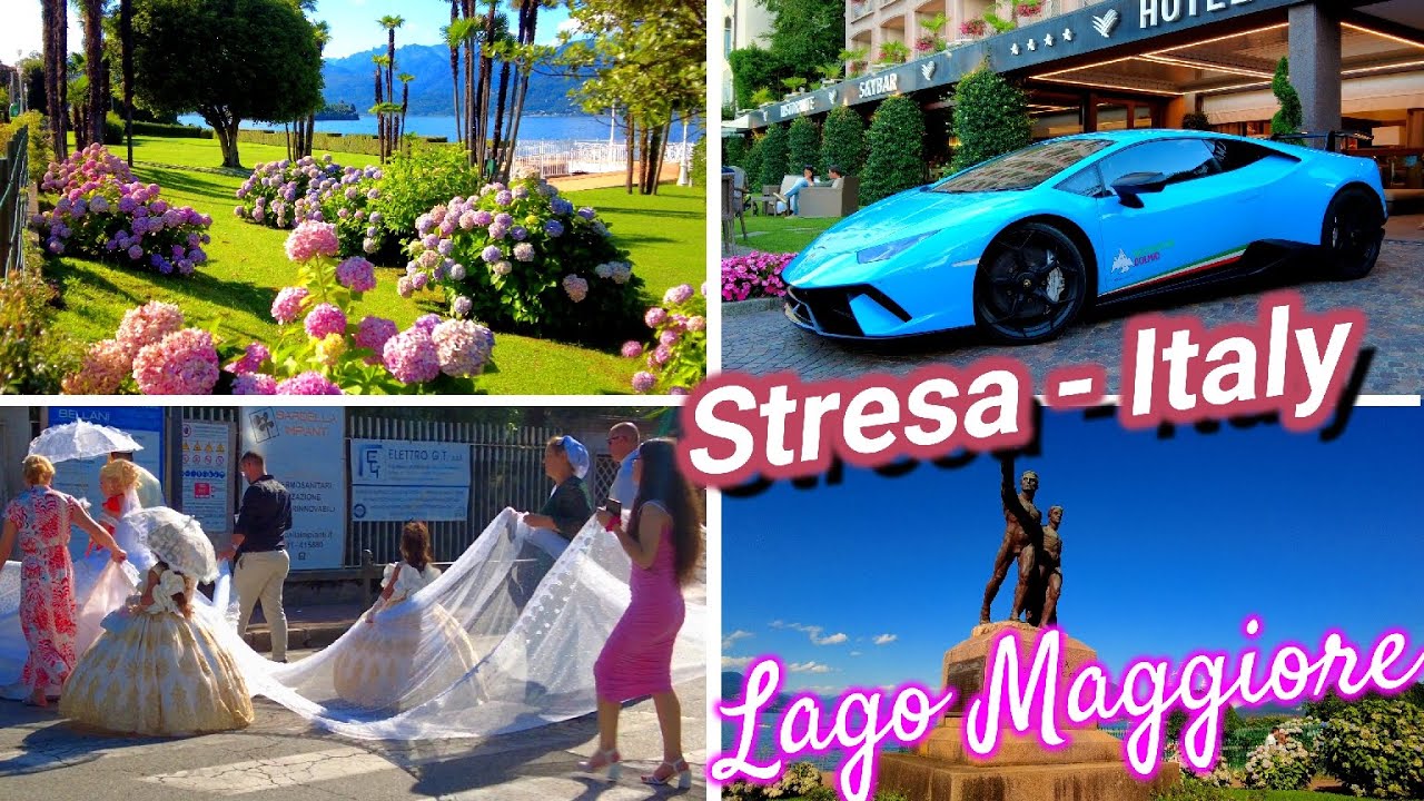 STRESA ITALY,  MOST VISITED town in Lago Maggiore