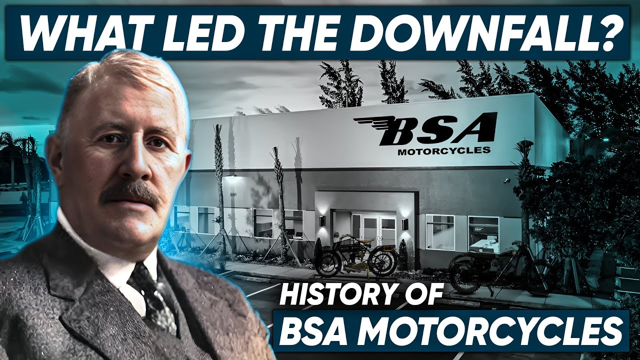 The Shocking Downfall of BSA Motorcycles Nobody Tells You
