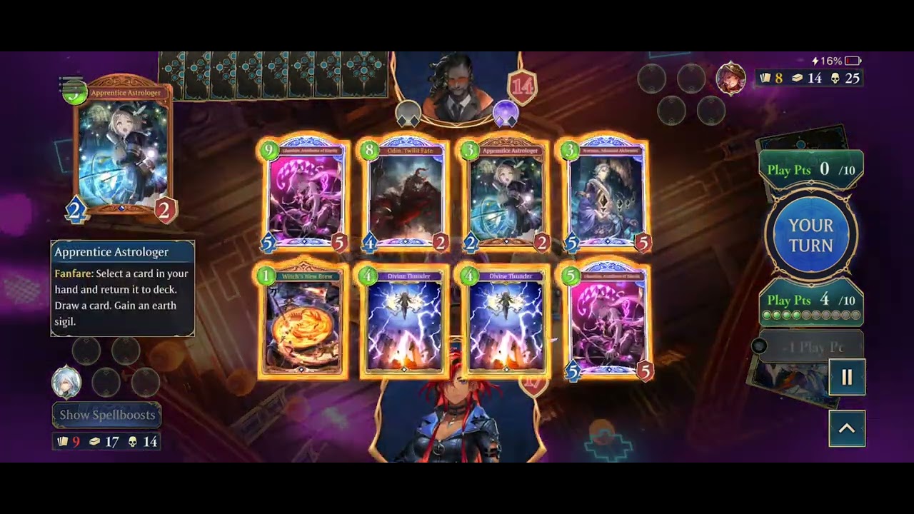 Shadowverse World's Beyond : Earth Rite Raio vs Spell Boost Rune