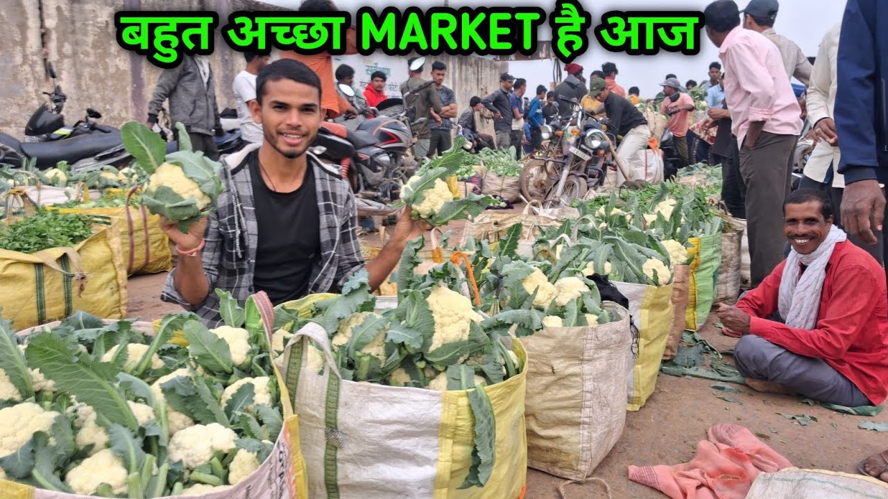 Market Pahuchte Hi Bahut Acha Rate Me Sell Ho Gaya Phulgobhi💵🤑