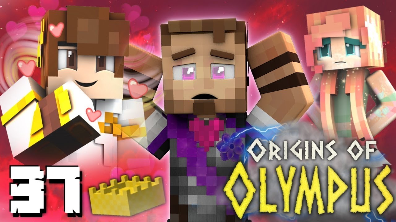 Origins of Olympus: APHRODITE'S BALL! (Percy Jackson Minecraft Roleplay SMP)