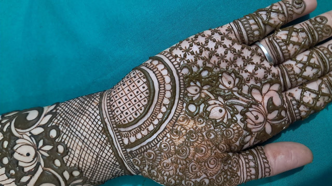 || New bridal front hand mehandi 💖🌿 || rose 🌹 flower mehandi #beautiful bridal mehandi design ♥️ ❣️