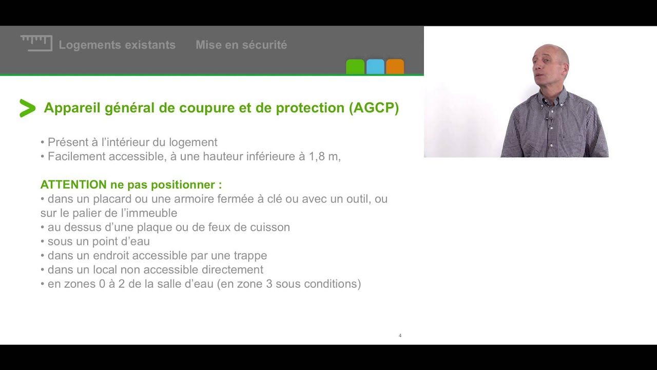 Pr&eacute;sentation du Consuel : Mise en s&eacute;curit&eacute; et mise en conformit&eacute; des logements existants