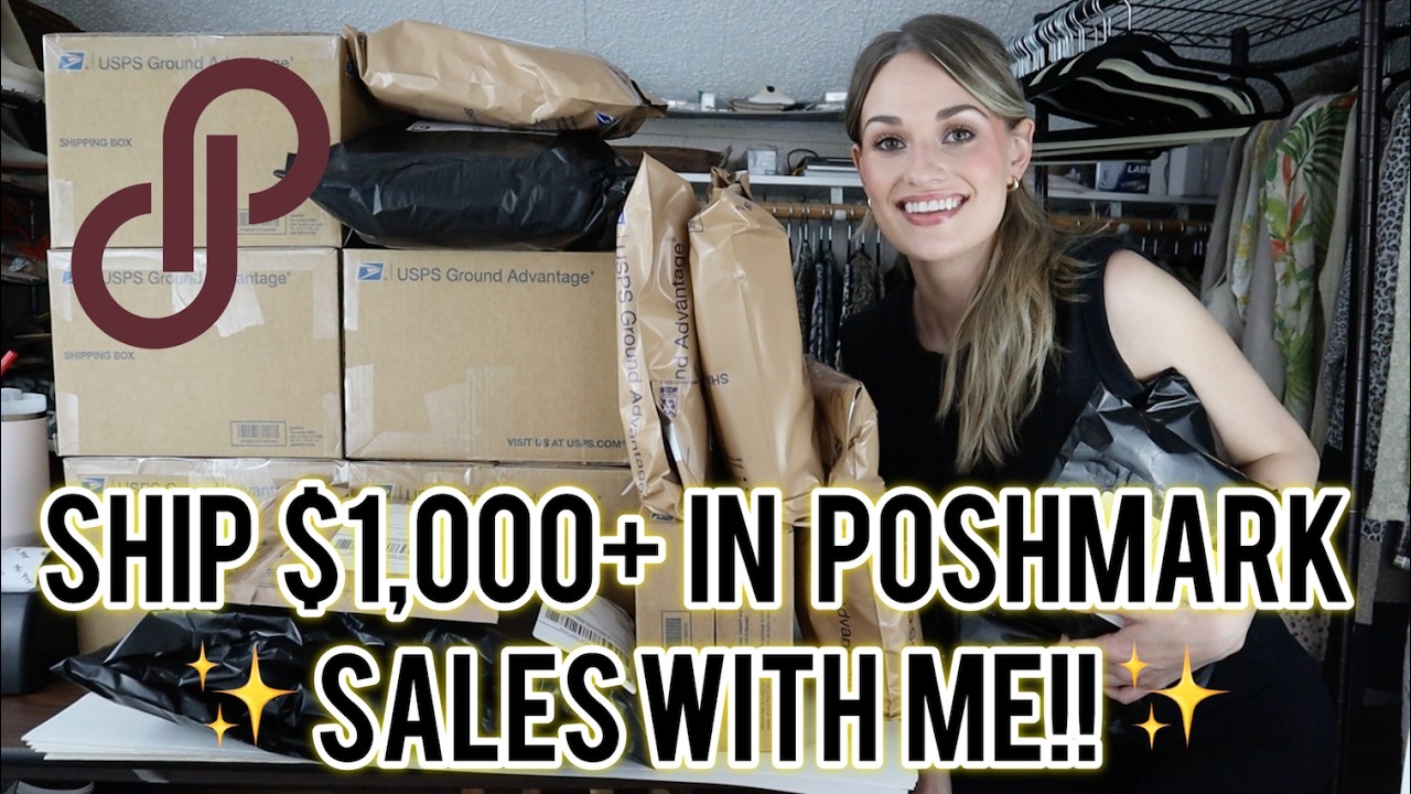 So Many Bundles! Ship $1000+ in Sales on Poshmark w/ Me! See What Sold FAST & For a GREAT Profit $$