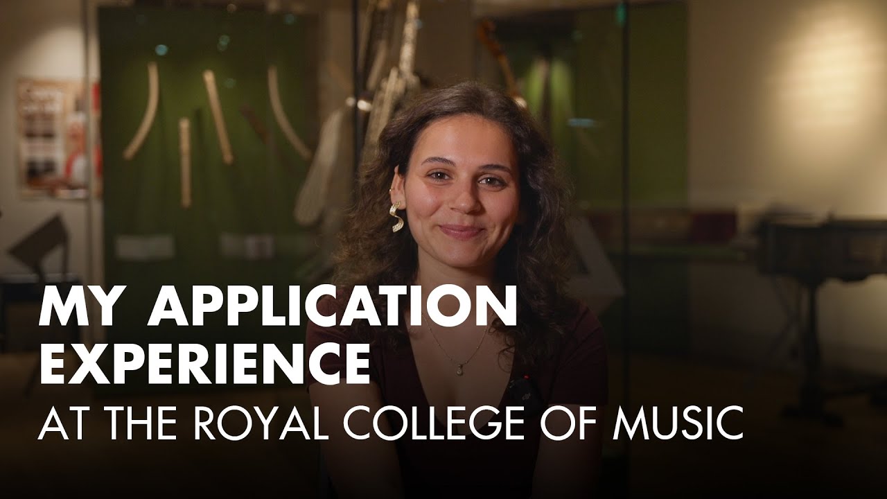 My application experience at the Royal College of Music