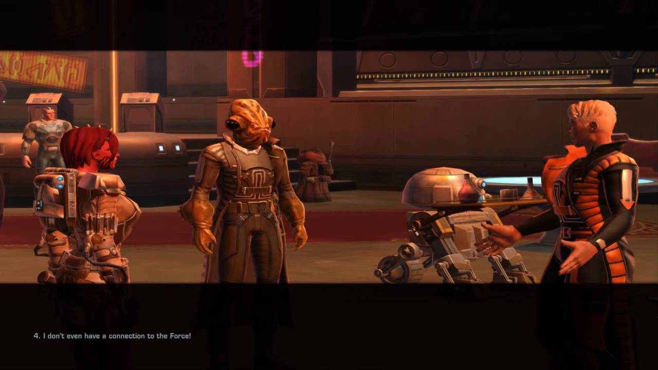SWTOR KOTFE. Recruiting Guss Tuno. Non-Force User