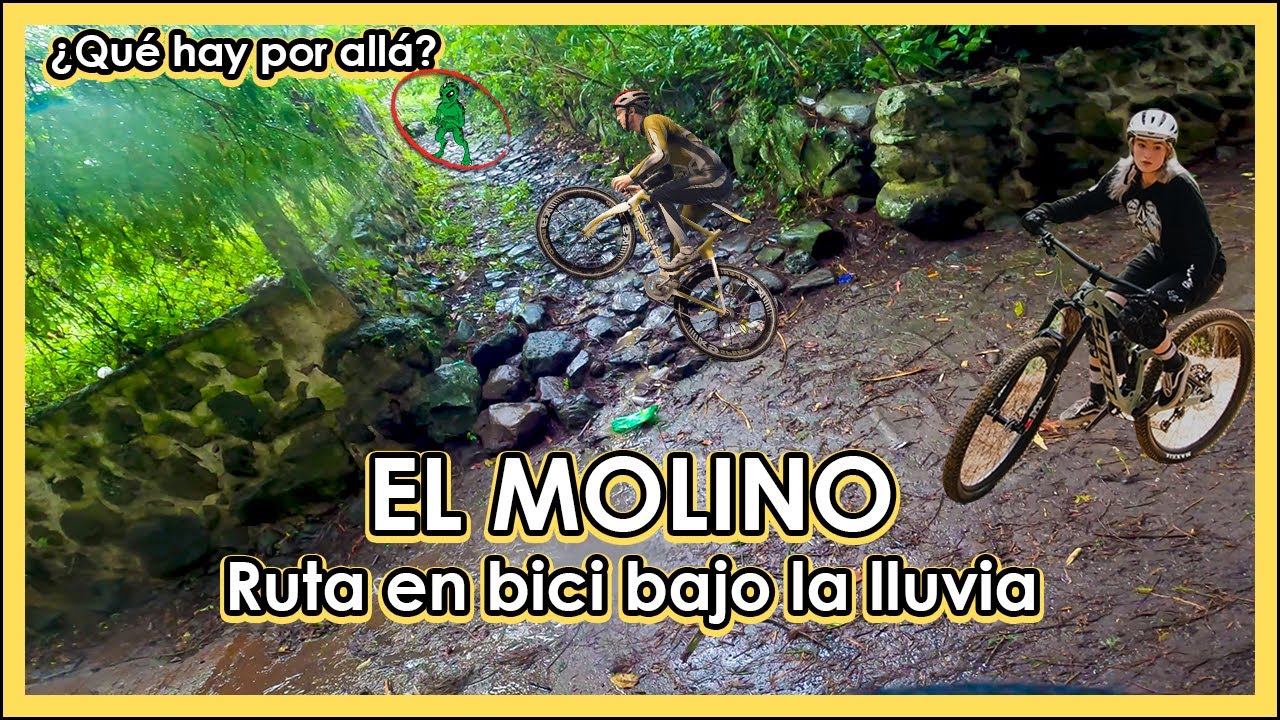 🚴🏻 CICLISMO a EL MOLINO de Tizapán el Alto | Lloviendo 🌧️