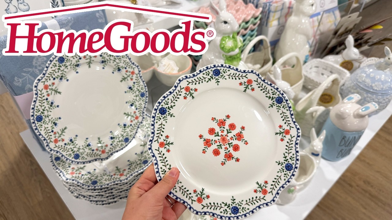 🦋 HOMEGOODS NEW SPRING 2026 HOME FINDS 💝 FRESH TABLEWARE & BEDDING