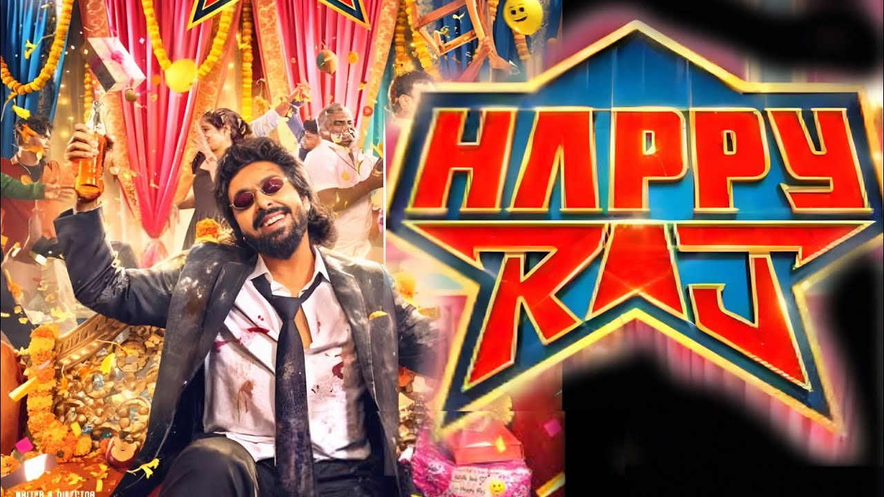 HAPPY RAJ (Tamil) Movie First Look Teaser Poster | G.V Prakash Kumar | Justin Prabhakaran | Trailer 