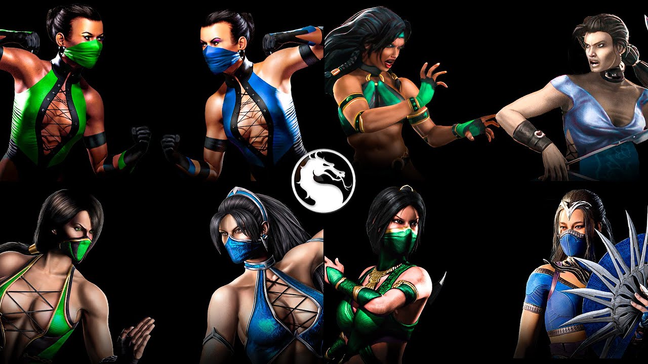 Evolution of Jade VS Kitana MK3-MK11 | 2K 60FPS