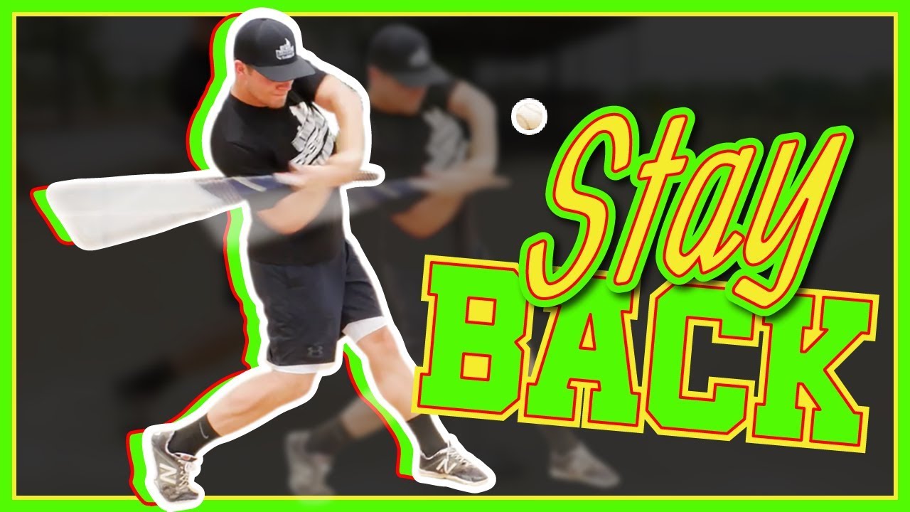 How To “Stay Back” In Your Baseball Swing