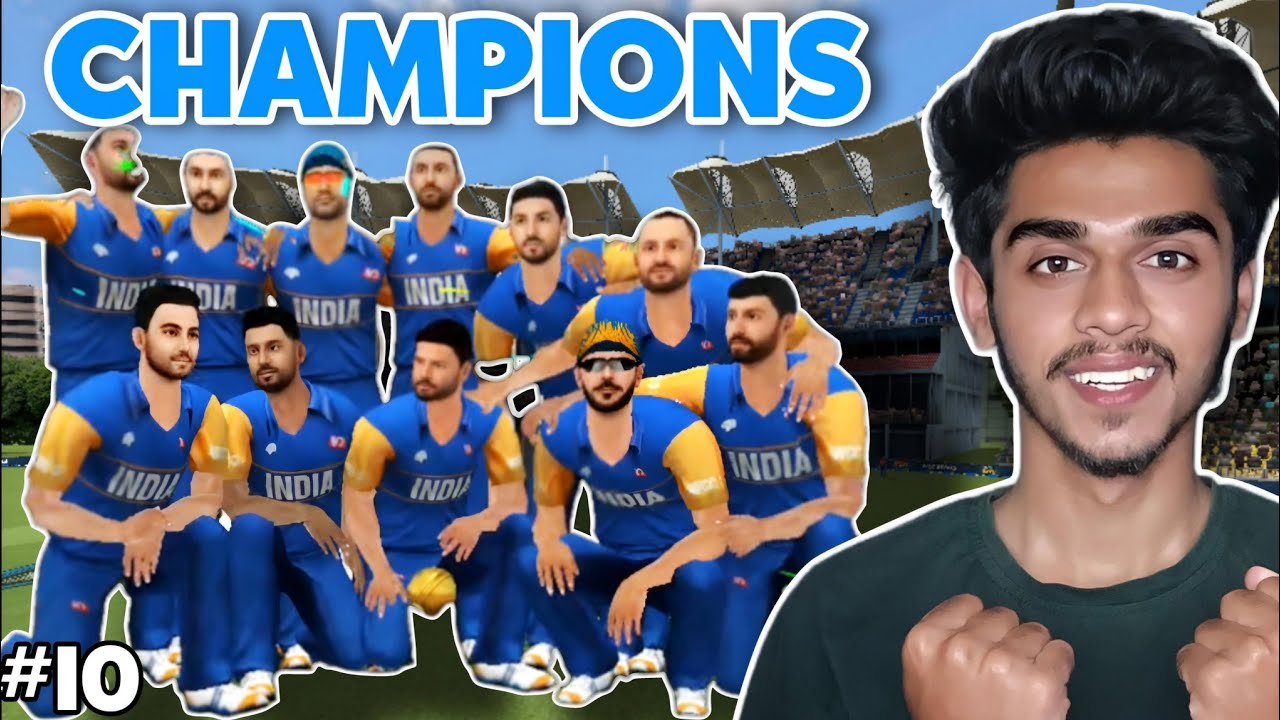 WE ARE T20 WORLD CUP CHAMPIONS🏆 IN WCC3 CAREER MODE #10