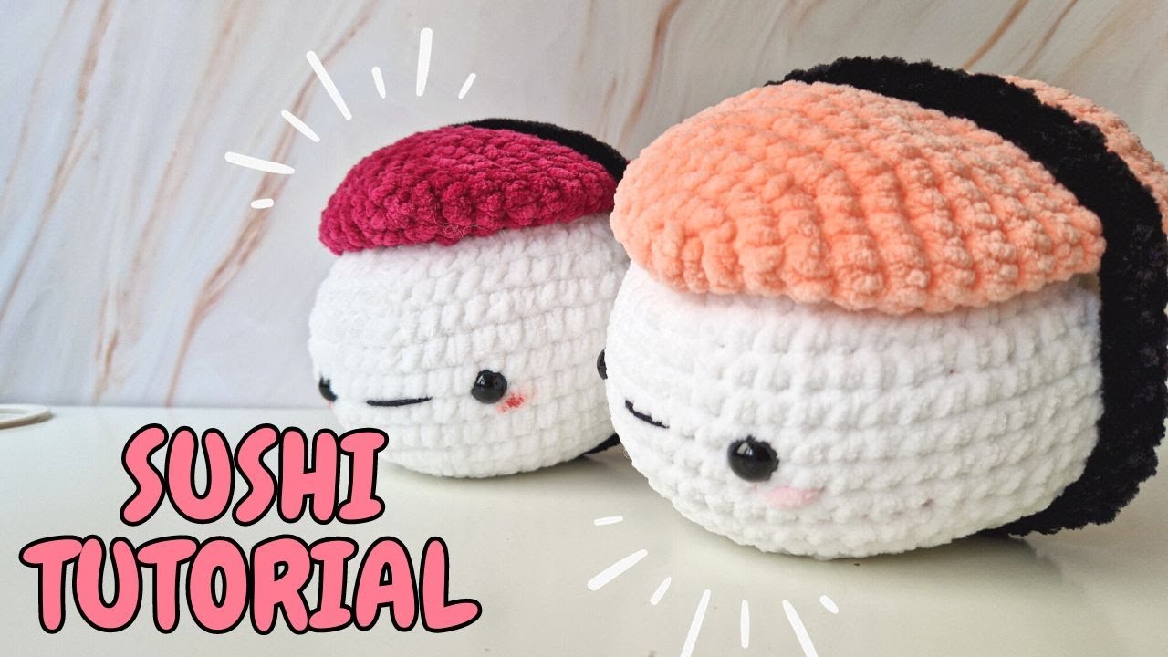Sushi Amigurumi Crochet Tutorial | Amigurumi Forge