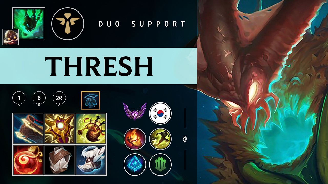 Thresh Support vs Swain - KR Master Patch 26.04